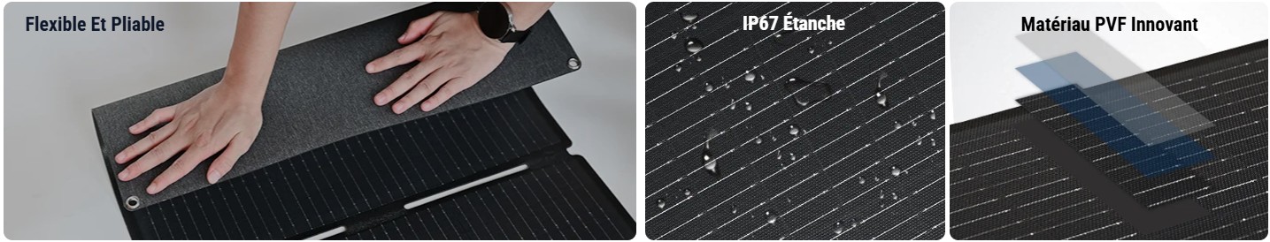 vignette de caractéristique du panneau solaire BFX 210 ENERGIE MOBILE